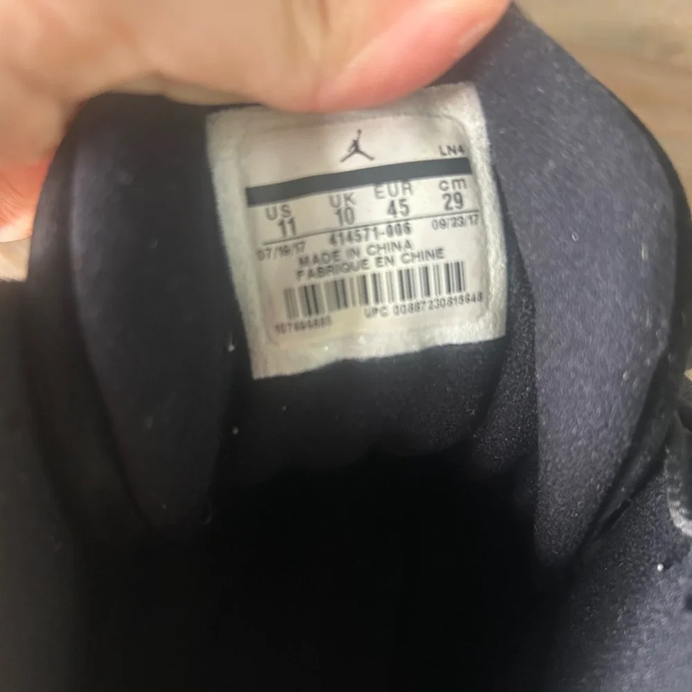 Air Jordan‎ 13 Retro Black Mens Sneakers Shoes 414571-006